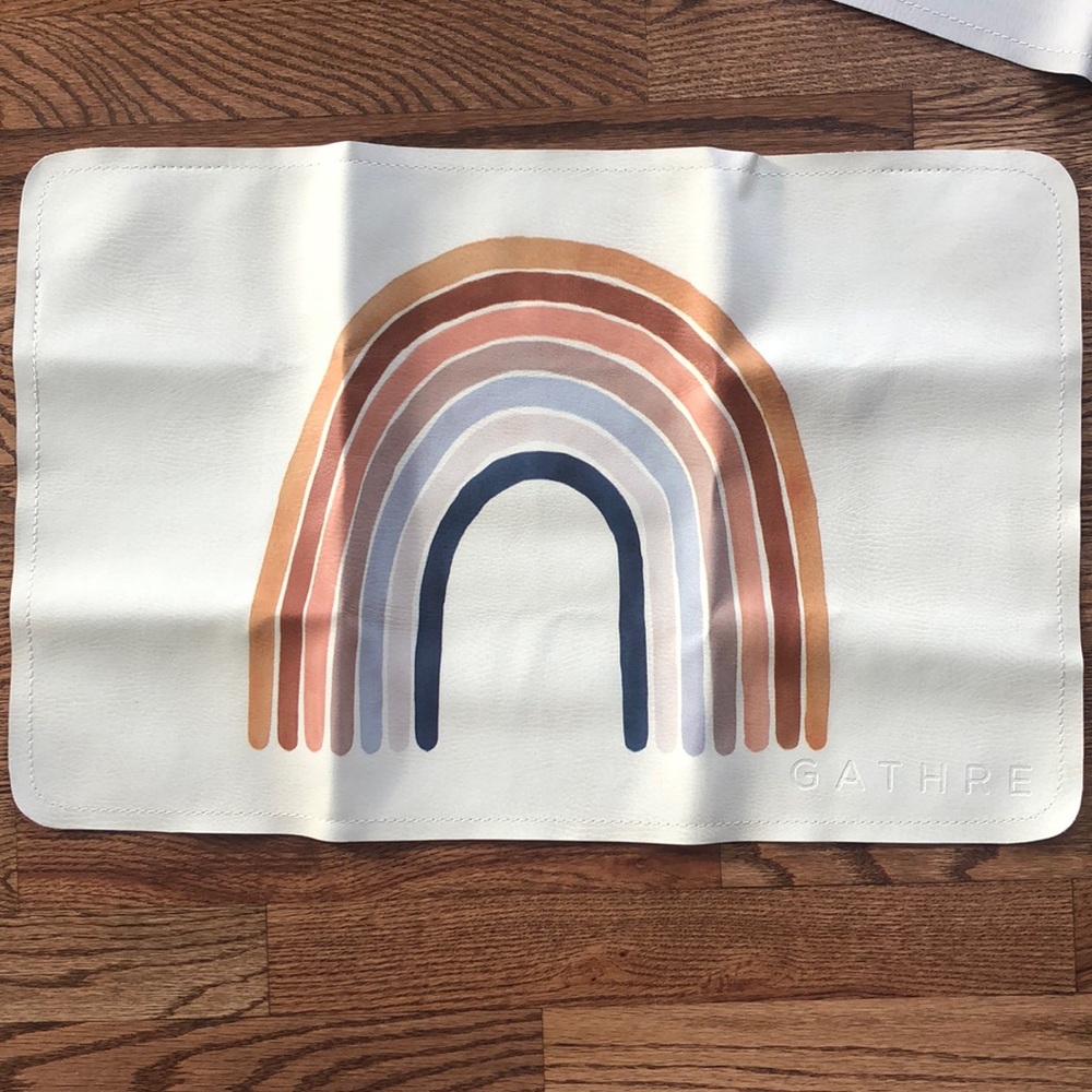 Micro rainbow Gathre mat - like new